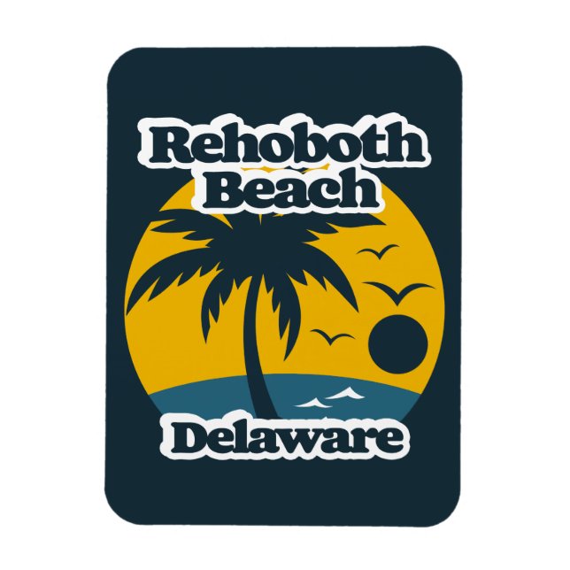 Imán Rehoboth Beach Delaware (Vertical)