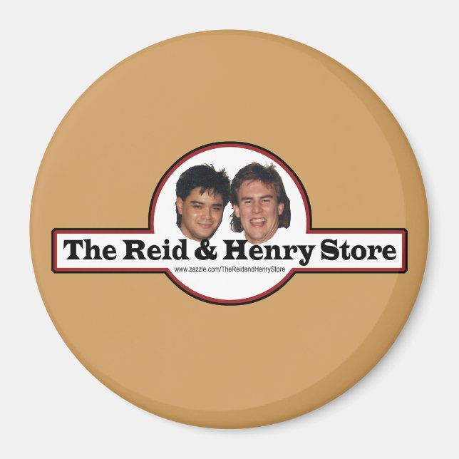 Imán Reid & Henry Store Refrigerator Magnet (Frente)