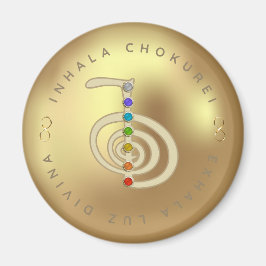 Imán Reiki símbolo CHOKUREI