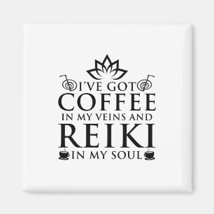Imán Reiki y café   Regalos Reiki Master Esoteric Reiki