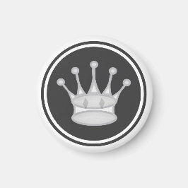 Imán Reina blanca de la pieza de ajedrez