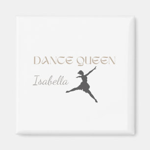 Imán Reina de Baile Personalizada, Regalo o Para Ella,
