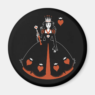 Imán Reina de corazones