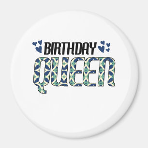 Imán Reina de cumpleaños
