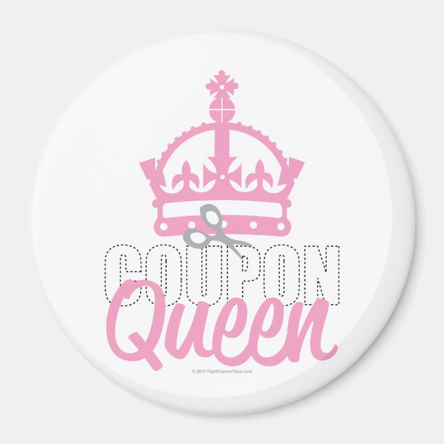 Imán Reina de cupón (Frente)