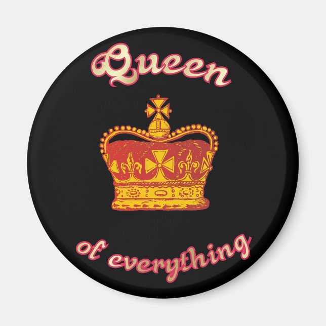 Imán Reina de inglaterra of everything (Frente)
