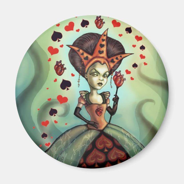 Imán Reina de los corazones (Frente)