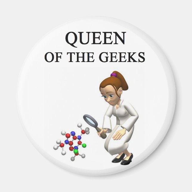 Imán REINA de los geeks (Frente)