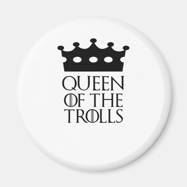 Imán Reina de los trolls, trolls (Frente)