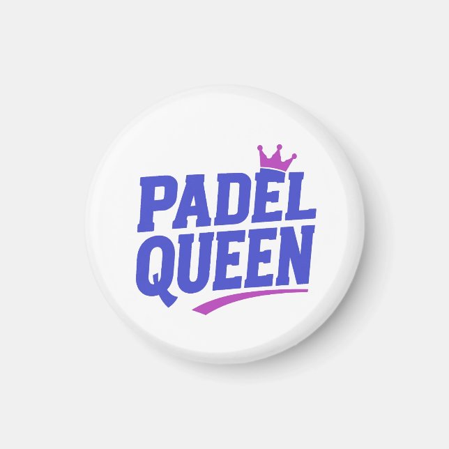 Imán Reina de Padel (Frente)
