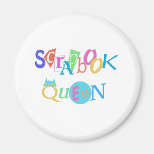 Imán Reina de Scrapbook