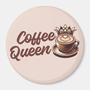 Imán Reina del café