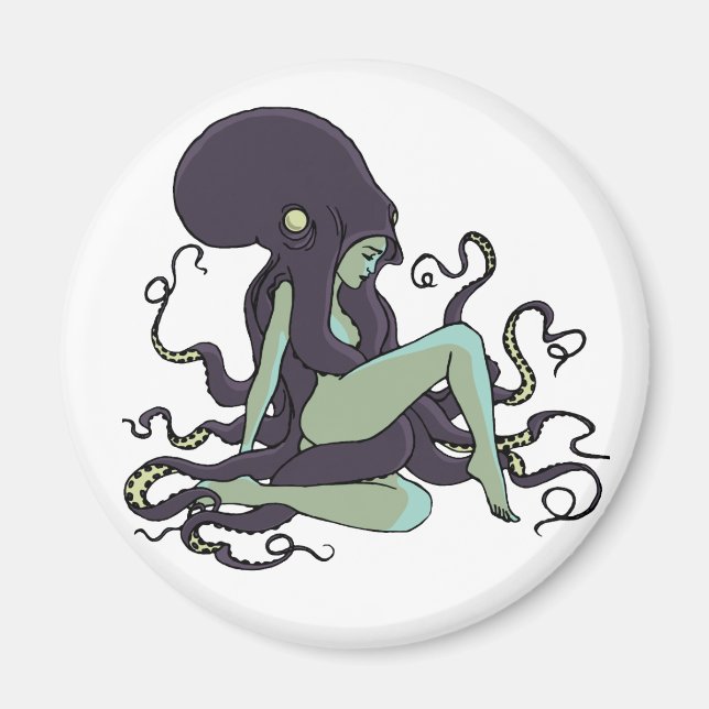 Imán Reina del Octopus (Frente)