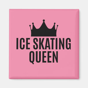 Imán Reina del patinaje sobre hielo - Patinaje sobre hi