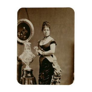 Imán Reina Emma (1836-85) (fotografía de la sepia)