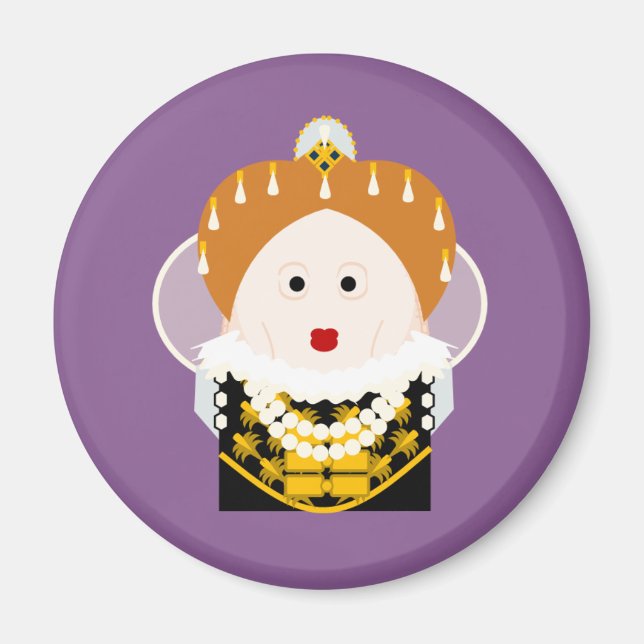 Imán Reina Isabel I (Frente)