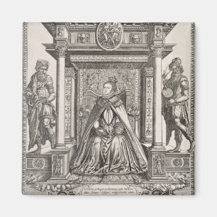 Imán Reina Isabel I (1533-1603) como patrocinadora de G