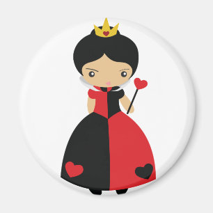 Imán Reina linda del KRW de corazones