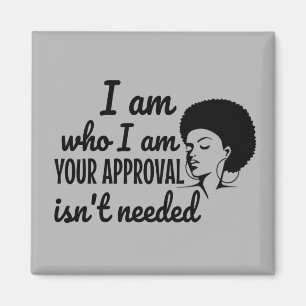 Imán Reina negra afroamericana