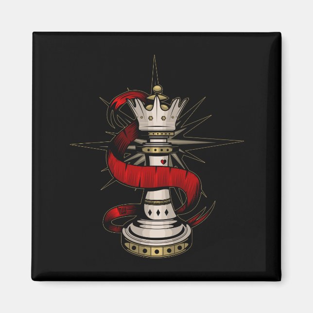 Imán Reina real (Frente)