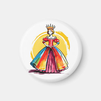 Imán Reina Sol Coronada
