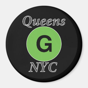 Imán Reina tren G de NYC