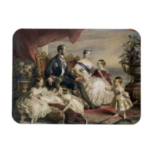 Imán Reina Victoria (1819-1901) y Príncipe Alberto