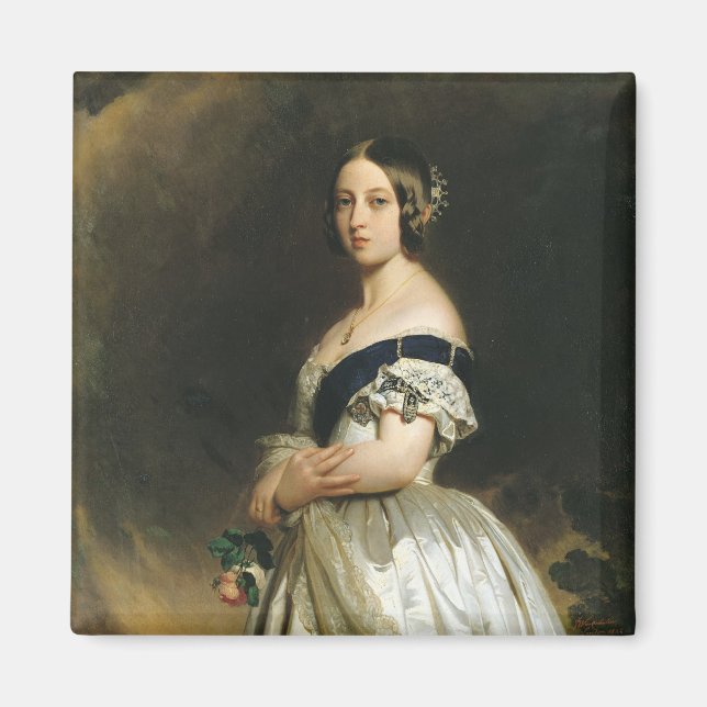 Imán Reina Victoria 1842 (Frente)
