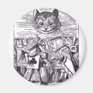 Imán Reina y gato de Cheshire