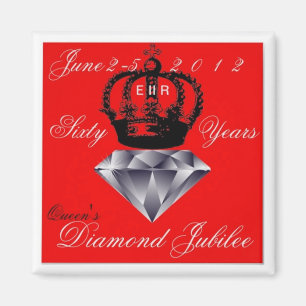Imán Reinas Diamond Jubilee Magnet