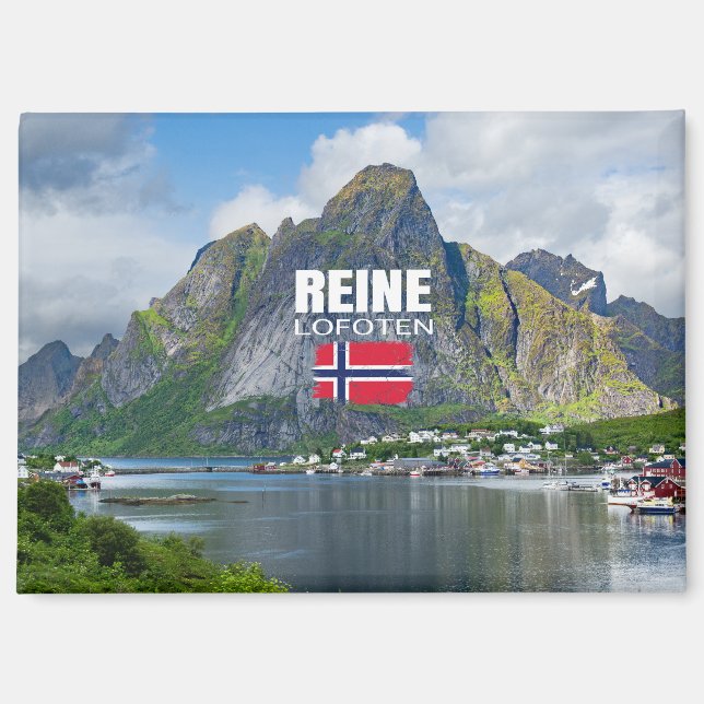 Imán Reine auf den Lofoten (Anverso)