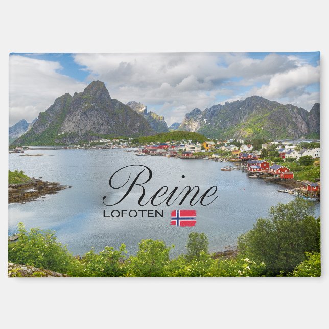 Imán Reine auf den Lofoten (Anverso)