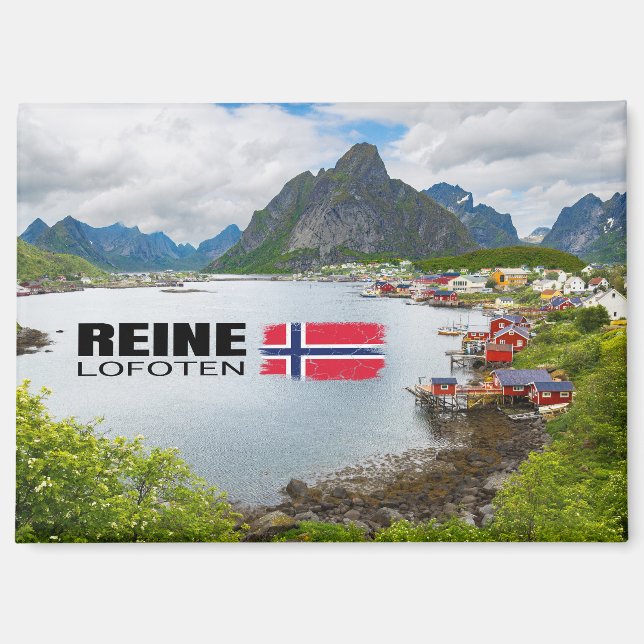 Imán Reine auf den Lofoten (Anverso)