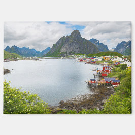 Imán Reine auf den Lofoten Magnet 