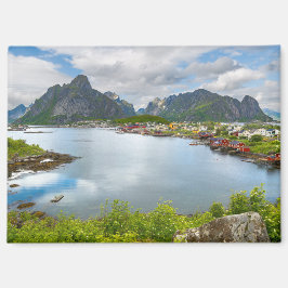 Imán Reine auf den Lofoten Magnet 