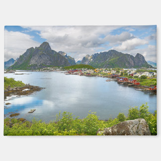 Imán Reine auf den Lofoten Magnet 