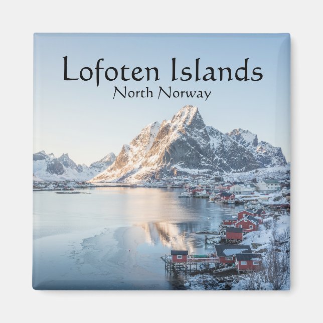 Imán Reine Lofoten Noruega (Frente)