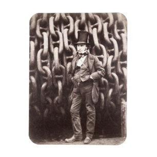 Imán Reino Brunel de Isambard, colocándose delante de
