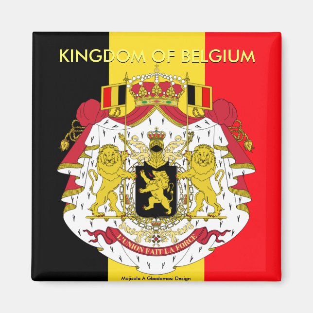 Imán REINO DE BÉLGICA (Mojisola A Gbadamosi) (Frente)