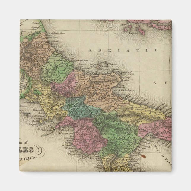 Imán Reino de Nápoles o de las dos Sicilia 2 (Frente)