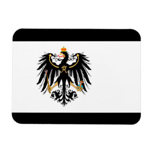 Imán Reino de Preussen estandarte de nacional