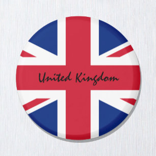 Imán Reino Unido, Bandera Británica - fanáticos de los 