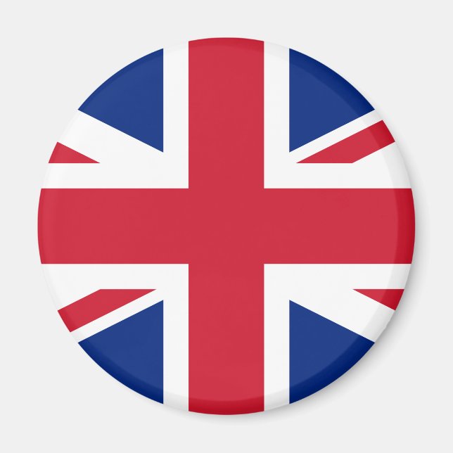 Imán Reino Unido (Bandera Británica) (Union Jack) (Rein (Frente)