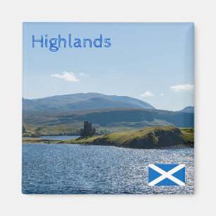 Imán Reino Unido, Escocia - Castillo en ruinas