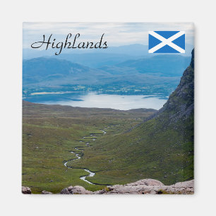 Imán Reino Unido, Escocia - paisaje de las Highlands es