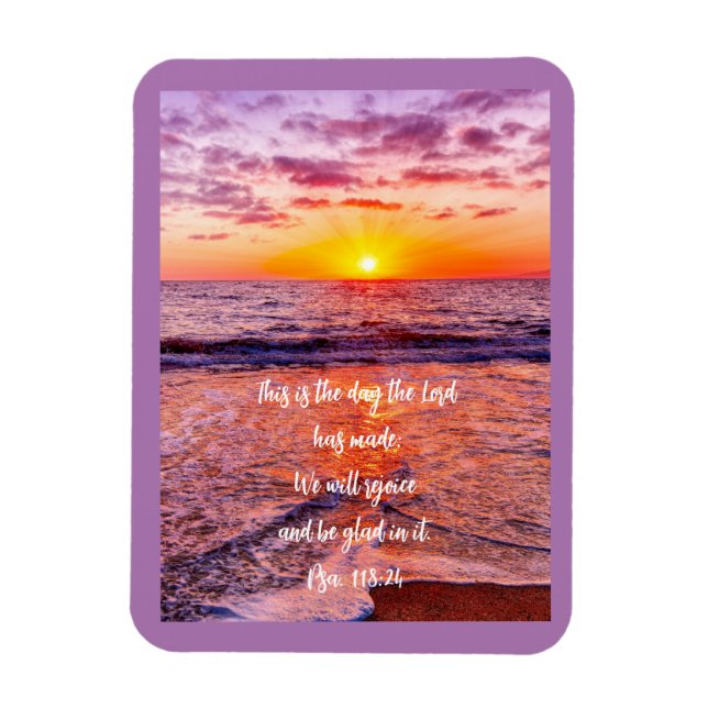 Imán Rejoice Sunrise Magnet (Vertical)