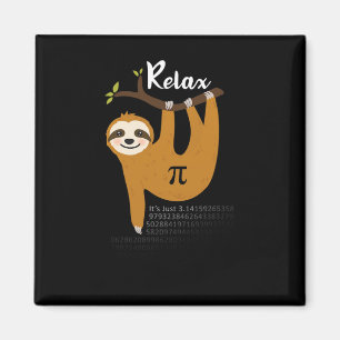 Imán Relájate, es sólo Pi 3.14 Graciosa matemática del 