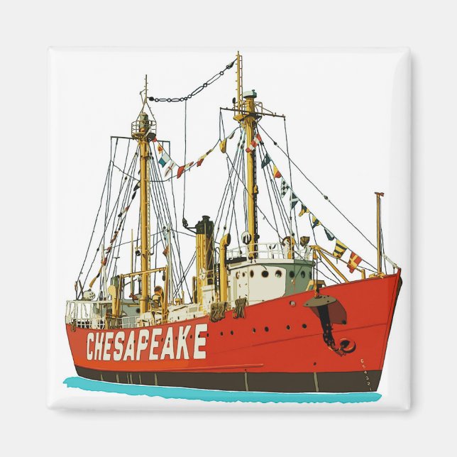 Imán Relámpago de Chesapeake (Frente)