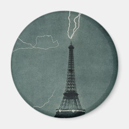 Imán Relámpago golpeando la Torre Eiffel