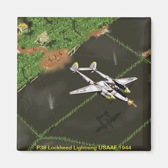 Imán Relámpagos bloqueados (Frente)